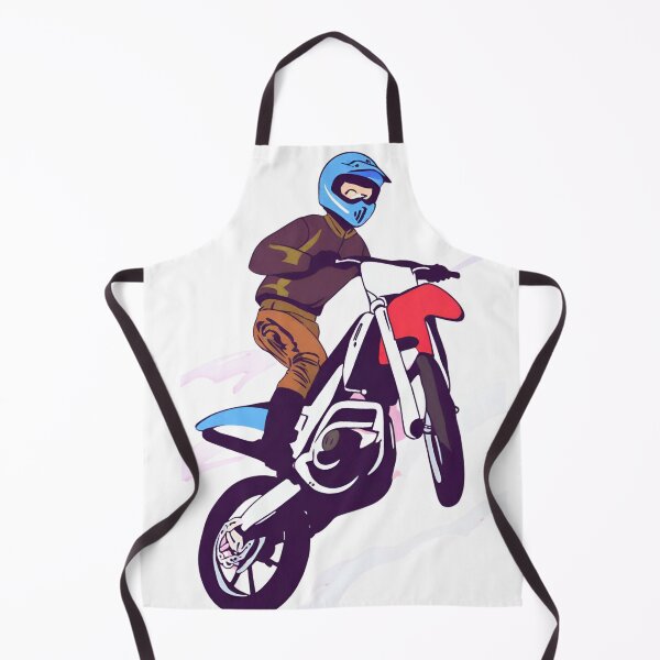 Item preview, boy driving a Pit bike (simple drawing) designed and sold by jeison450.