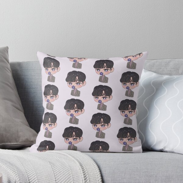 Item preview, xiao zhan with a purple flower designed and sold by ghostiestarx.