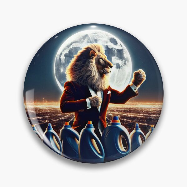 Item preview, "The King of Laundry: A Modern Tale of Power and Cleanliness" designed and sold by MYTHIC PEEL STICKERS.