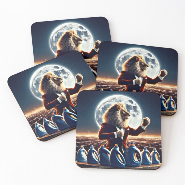Item preview, "The King of Laundry: A Modern Tale of Power and Cleanliness" designed and sold by MYTHIC PEEL STICKERS.