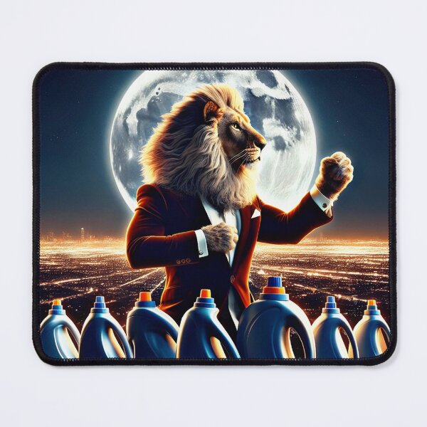 Item preview, "The King of Laundry: A Modern Tale of Power and Cleanliness" designed and sold by MYTHIC PEEL STICKERS.