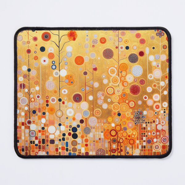 Item preview, Gustav Klimt Flowers with Gold designed and sold by maniacfitness.