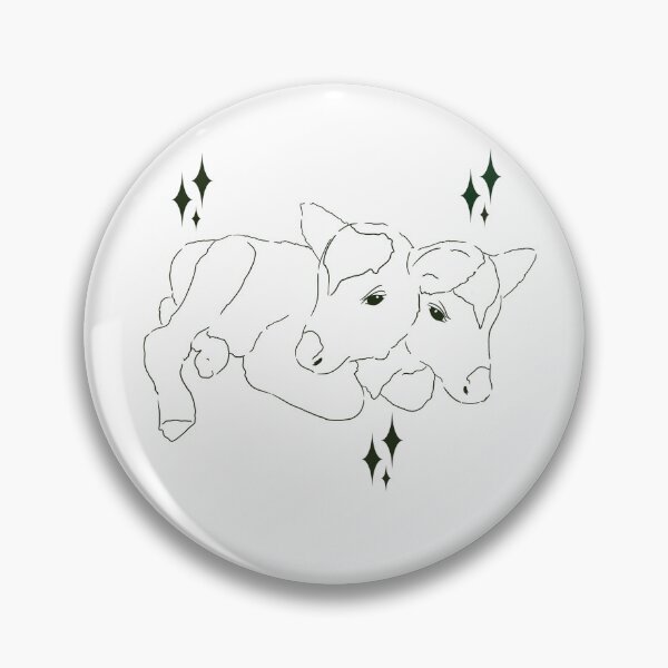 Item preview, The two headed calf designed and sold by kneevtattoos.