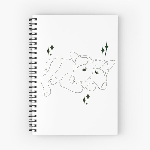 Item preview, The two headed calf designed and sold by kneevtattoos.
