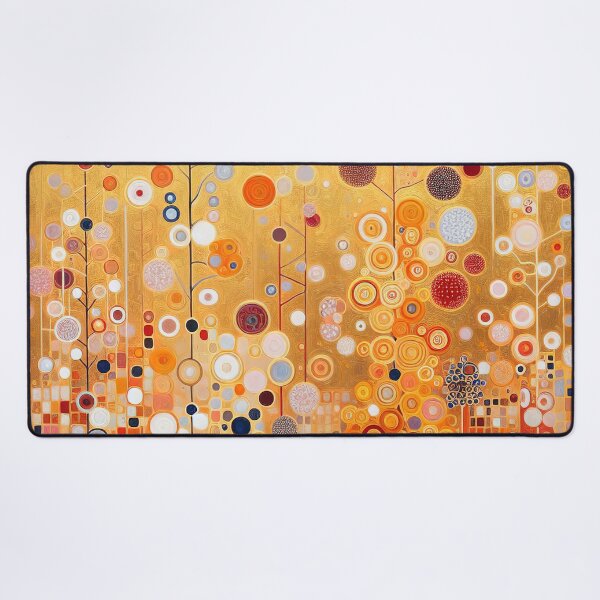 Item preview, Gustav Klimt Flowers with Gold designed and sold by maniacfitness.