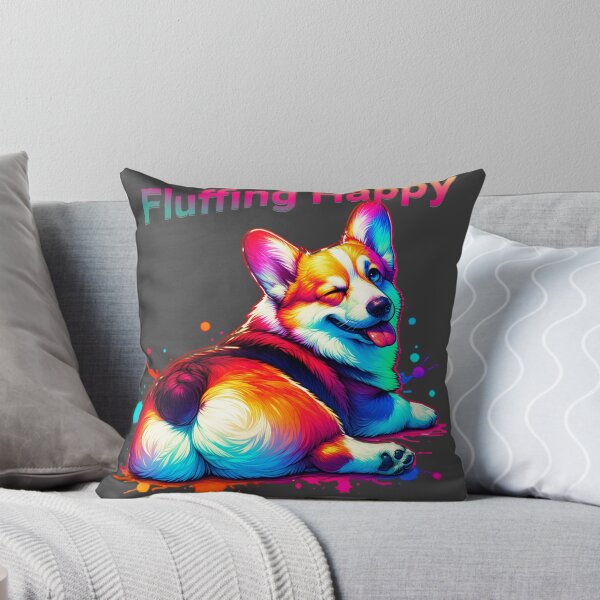 Item preview, Fluffing Happy, Excited, Winking Dog designed and sold by Eagleson21.