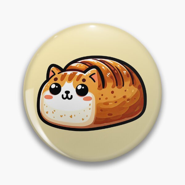 Item preview, Catloaf Playful Bread Cat designed and sold by Catloaf Art.