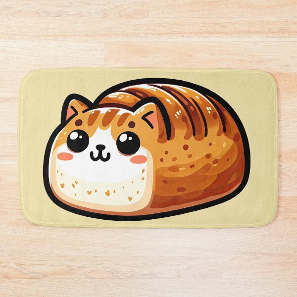 Item preview, Catloaf Playful Bread Cat designed and sold by Catloaf Art.