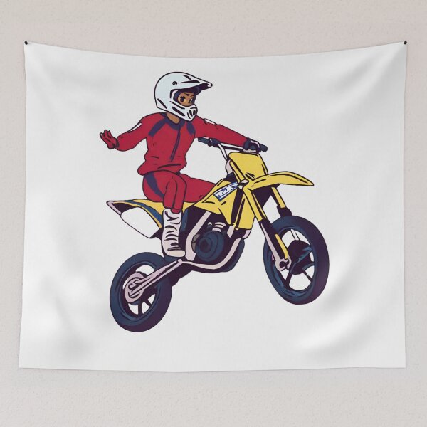 Item preview, boy driving a pit bike designed and sold by jeison450.