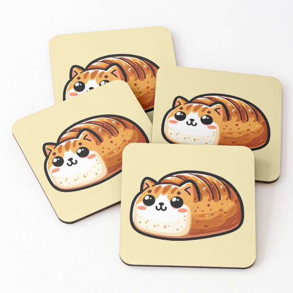 Item preview, Catloaf Playful Bread Cat designed and sold by Catloaf Art.