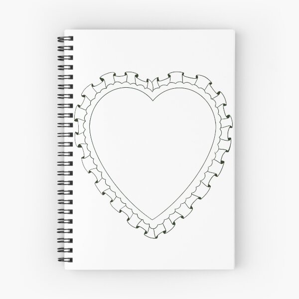Item preview, frilly lacey heart  designed and sold by kneevtattoos.