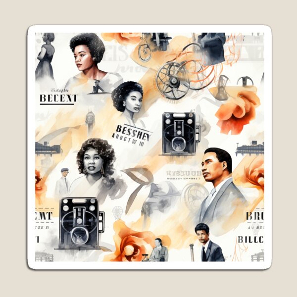 Item preview, black history month Reel seamless designed and sold by tounm.