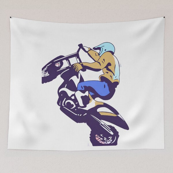 Item preview, simple drawing of motocross boy designed and sold by jeison450.