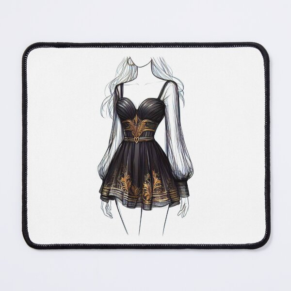 Item preview, Fashion Sketch Concept Art - Abbot Dubois designed and sold by AmberRoseWrites.