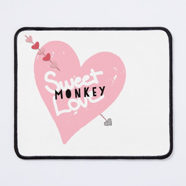 Item preview, Sweet Monkey Love designed and sold by FunandWhimsy.