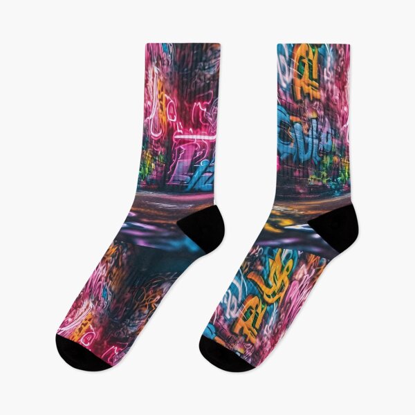 Item preview, Cool Neon Graffiti Art Pattern designed and sold by TheArtOfPat.