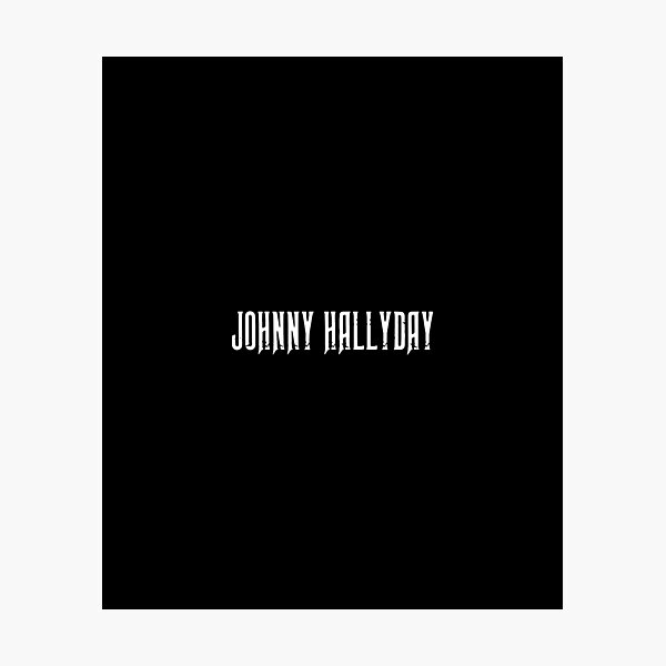 Item preview, Johnny Hallyday designed and sold by PlantBunkerTees.