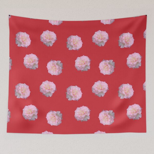 Item preview, Pale Pink Rose on Red designed and sold by STHogan2.