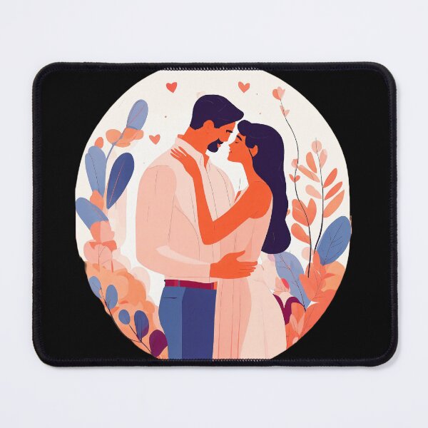Aperçu de l'œuvre Couples calin créée et vendue par UZRWRLD .