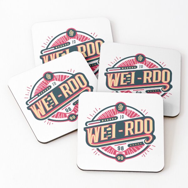 Item preview, Proud to be a Weirdo - Minimal Typography Design with a Twist designed and sold by diegomenjivar92.