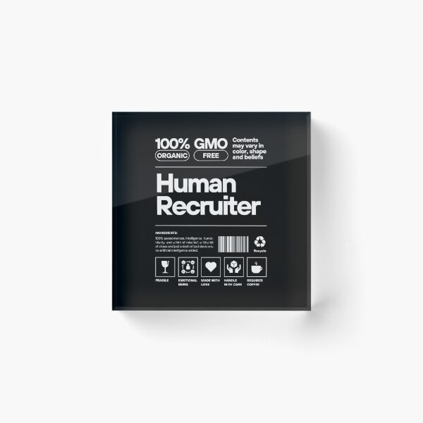 Item preview,  Human Recruiter: The Secret Sauce to Hiring Success designed and sold by sourcecon.