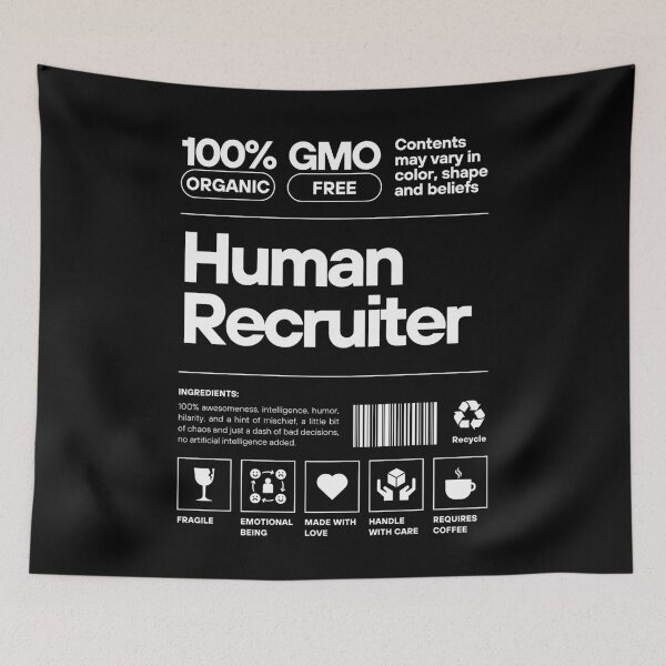 Item preview,  Human Recruiter: The Secret Sauce to Hiring Success designed and sold by sourcecon.