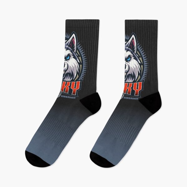 Item preview, Angry Siberian Husky mascot design designed and sold by GarmentMonkeyCo.