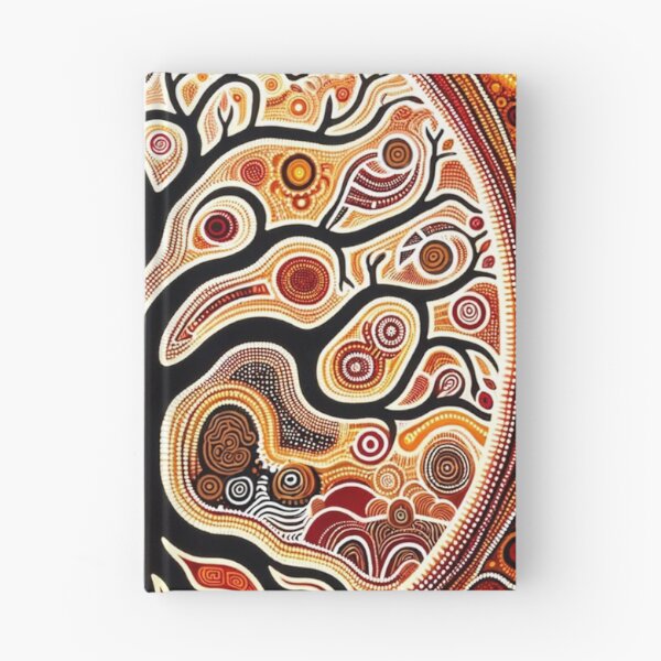 Item preview, Australian-Inspired Dot Art (Tree of Life) designed and sold by PinUpPizzazz.