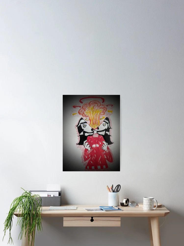 Thumbnail 2 of 3, Poster, Exploding head designed and sold by Indubitablydoo.