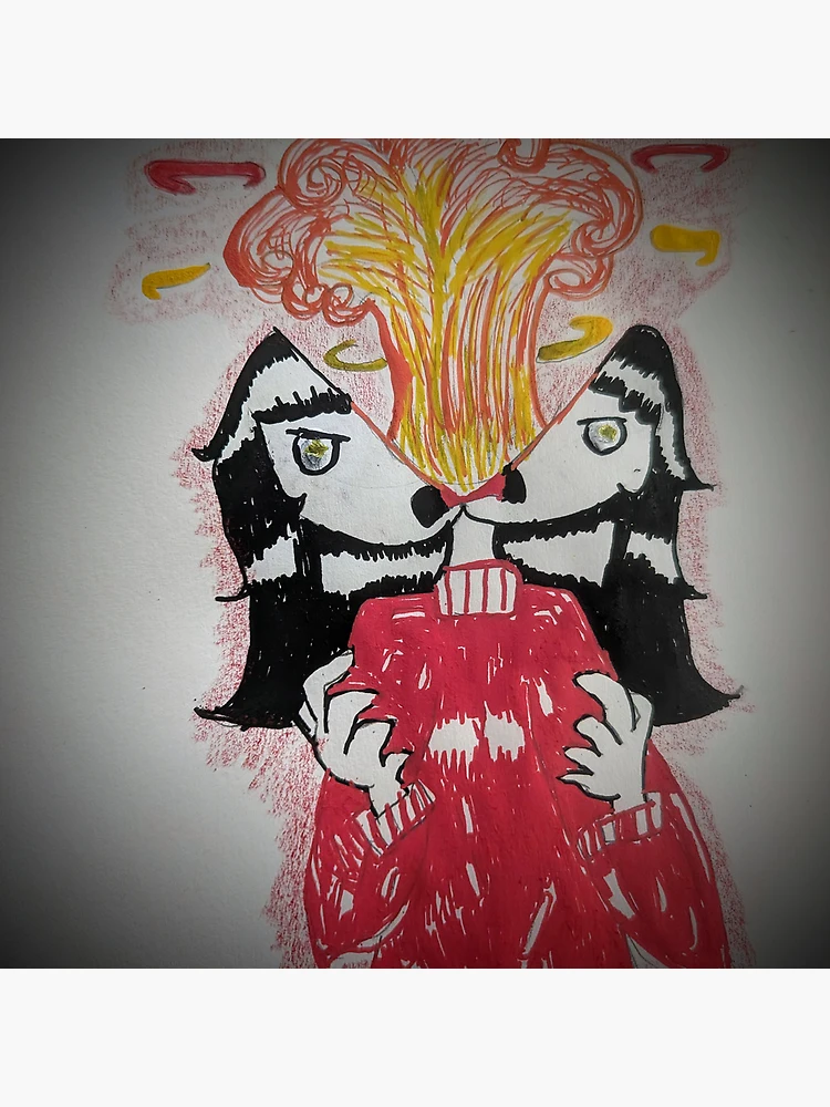 Thumbnail 4 of 4, Clock, Exploding head designed and sold by Indubitablydoo.