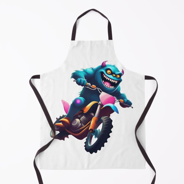 Item preview, blue monster in motocross designed and sold by jeison450.