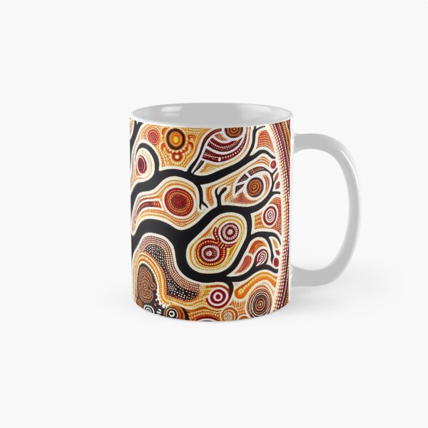 Item preview, Australian-Inspired Dot Art (Tree of Life) designed and sold by PinUpPizzazz.