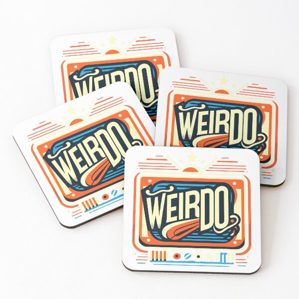 Item preview, Weirdo by Choice - Minimalist Typography Design for the Bold designed and sold by diegomenjivar92.
