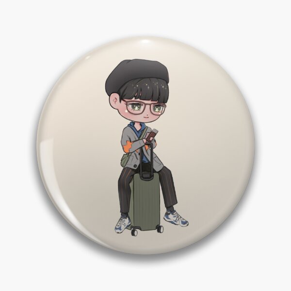 Item preview, xiao zhan with suitcase designed and sold by ghostiestarx.