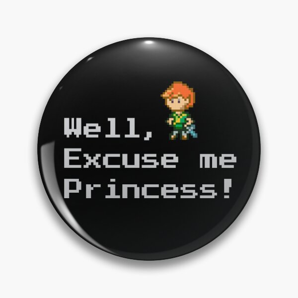 Item preview, Knightly Charm: Well, Excuse Me, Princess! designed and sold by Geek-O-MNL.