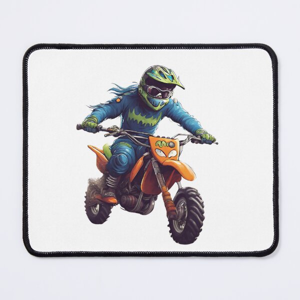Item preview, man driving a monster motorcycle designed and sold by jeison450.