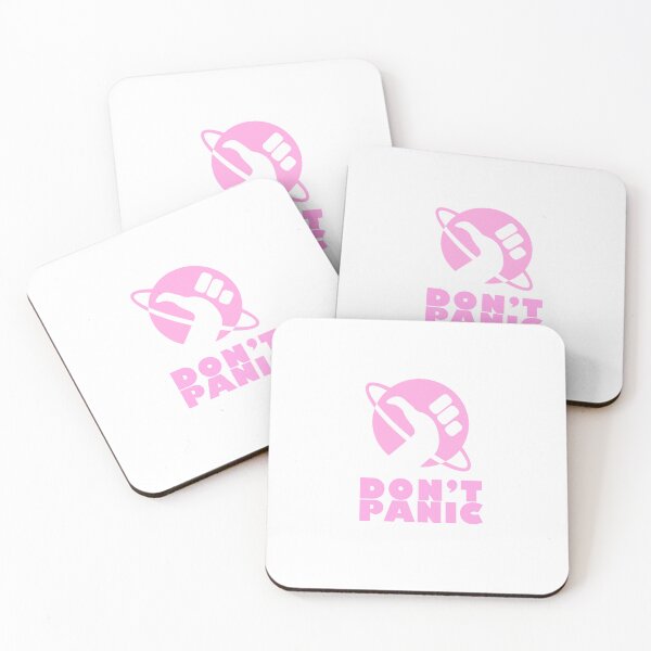 Item preview, Don't Panic (Pastel Pink) designed and sold by thefandomfiend.