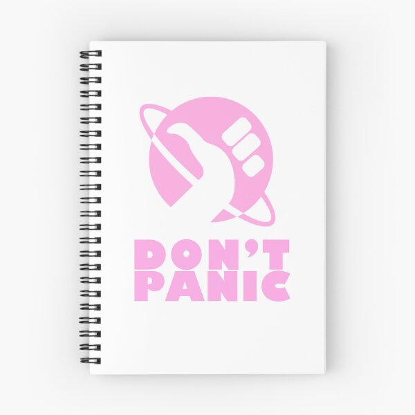 Item preview, Don't Panic (Pastel Pink) designed and sold by thefandomfiend.