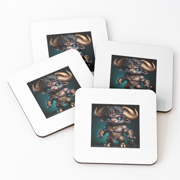 Item preview, Enchanted Celestial Bull designed and sold by DreamAlongArt.