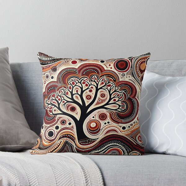 Item preview, Australian-Inspired Dot Art (Tree) designed and sold by PinUpPizzazz.