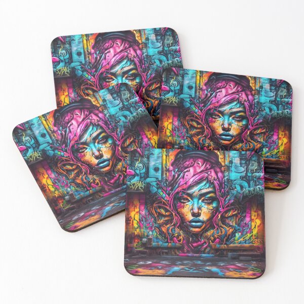 Item preview, Cool Neon Graffiti Art Pattern designed and sold by TheArtOfPat.