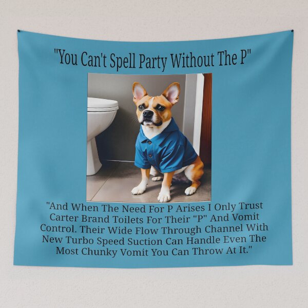 Item preview, Carter Brand Toilets... Put The "P" In Party designed and sold by Hall-O-Gram.