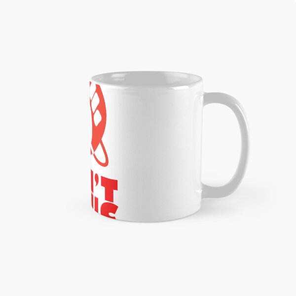 Item preview, Don't Panic (Red) designed and sold by thefandomfiend.
