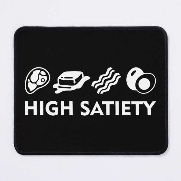 Item preview, High Satiety - BBBE Carnivore Diet (White) designed and sold by smokykitten.