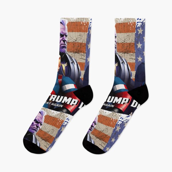Item preview, Captain Donald Trump VS Thanos Biden #2 Make America Great Again designed and sold by CaptainTrump.