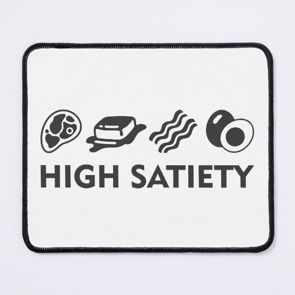 Item preview, Copy of High Satiety - BBBE Carnivore Diet (Black) designed and sold by smokykitten.