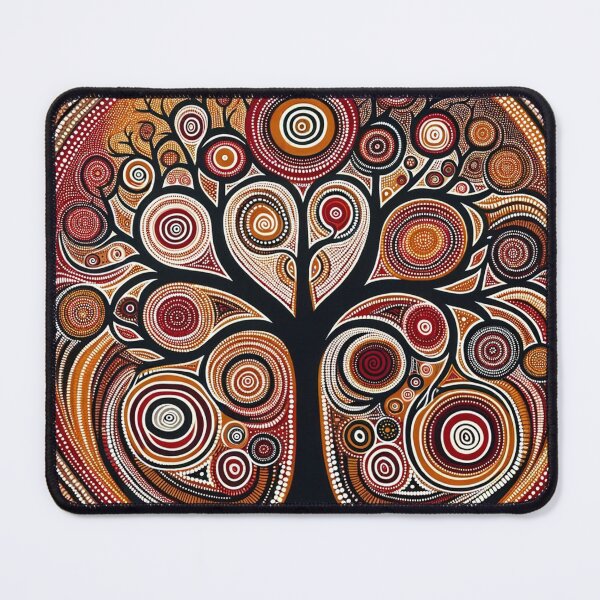 Item preview, Australian-Inspired Dot Art (Tree) designed and sold by PinUpPizzazz.