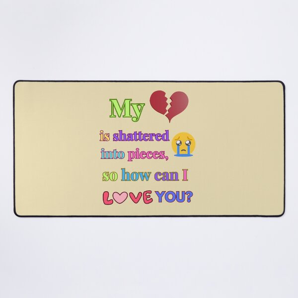 Item preview, Love Shattered Into Pieces designed and sold by AnnaPaints71.