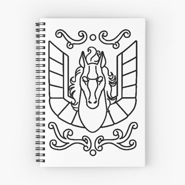 Item preview, Pegasus Logo in Saint Seiya designed and sold by XAYDAPI.