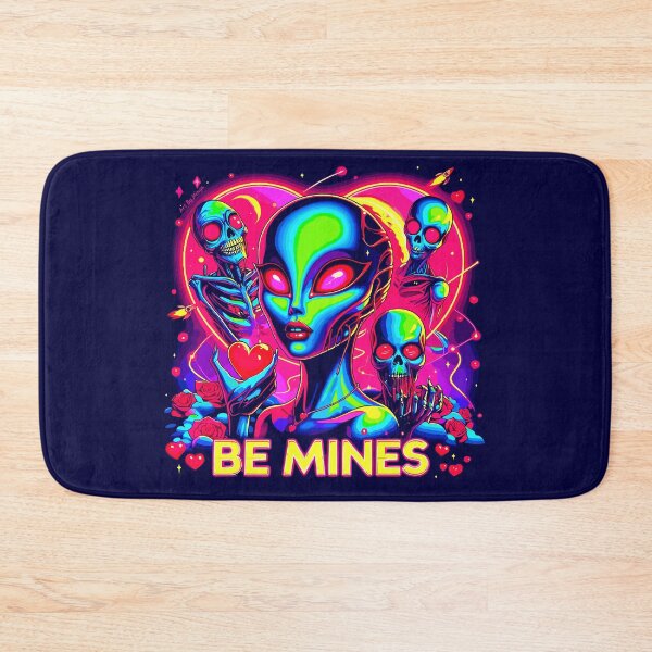 Item preview, Art By Minga Be Mines Aliens and skeletons design designed and sold by Artbyminga.